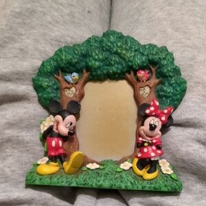 Disney Mickey and Minnie Tree Frame - Green and Red